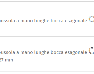 Termoformato rigido in ABS bussole lunghe da 1/2"